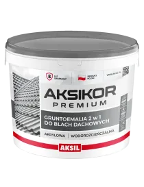 AKSIKOR PREMIUM gruntoemalia do blach dachowych