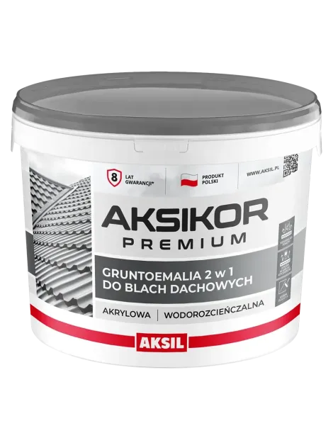 AKSIKOR PREMIUM gruntoemalia do blach dachowych