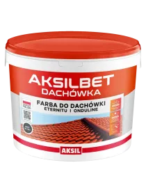 AKSILBET DACHÓWKA farba do dachówek betonowych, onduline i eternitu. Wersja z połyskiem